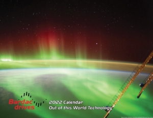 This is the front cover of the 2022 Calendar which shows the Aurora Borealis.